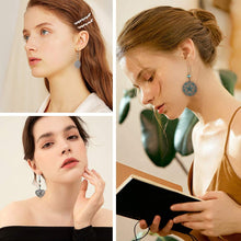 Load image into Gallery viewer, Boho Earrings -Silver Dangle and Silver stud