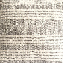 Load image into Gallery viewer, Tassels Charcoal Cotton Pillow Cover Only - GoldenLadderInteriors