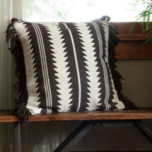 Load image into Gallery viewer, Hand Woven Phoenix Pillow - GoldenLadderInteriors