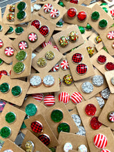 Load image into Gallery viewer, Holiday Stud Earrings
