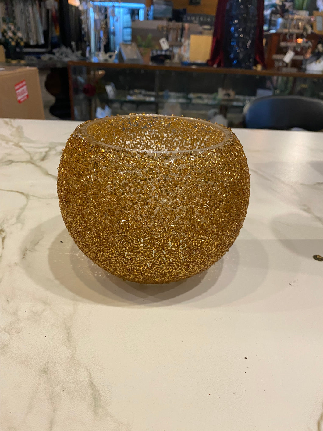Gold Beaded Base