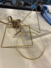 Load image into Gallery viewer, Large Gold Ornament - Shapes
