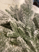 Load image into Gallery viewer, Snowy Green Pine Tree Pick

