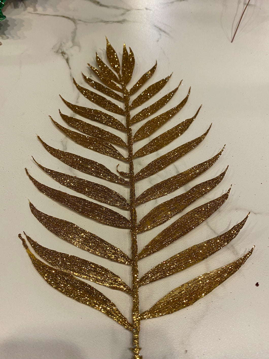 Glitter Fern Pick