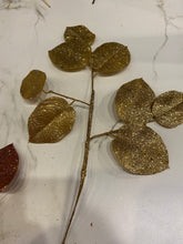 Load image into Gallery viewer, Glitter Eucalyptus Stem
