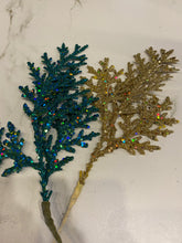 Load image into Gallery viewer, Cypress Glitter Stem
