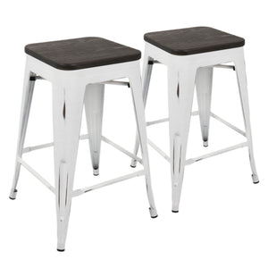 Oregon 24" Fixed Height Counter Stool