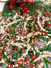 Load image into Gallery viewer, Mix Christmas Holiday Stretchy Bracelets: 40 Bracelets

