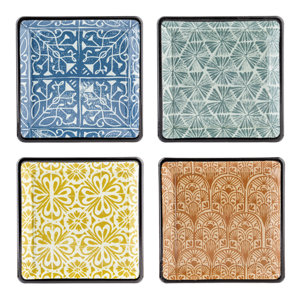Block Pattern Trinket Dish
