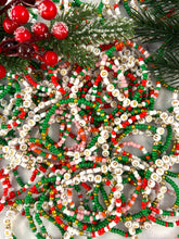 Load image into Gallery viewer, Mix Christmas Holiday Stretchy Bracelets: 40 Bracelets
