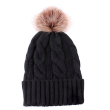 Load image into Gallery viewer, Knit Pom Pom Hat
