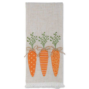 Easter Towel w/ Carrots - 16413B