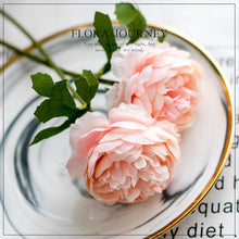 Load image into Gallery viewer, Artificial Pink Peony Flowers
