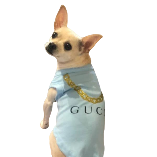 Gold Chain G Tee - GoldenLadderInteriors