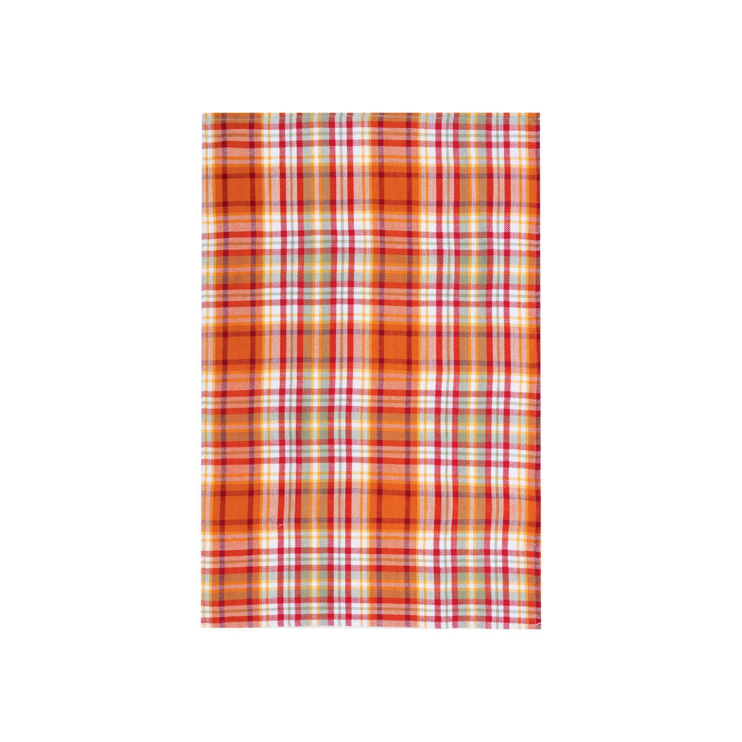 Fall/Harvest Briar Plaid Towel