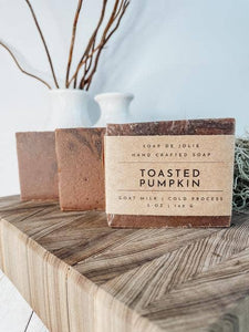 Goat Milk Toasted Pumpkin- Soap