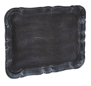 Black Wooden Tray