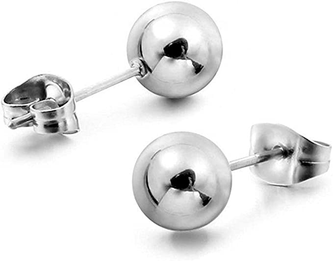 Boho Earrings -Silver Dangle and Silver stud