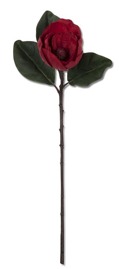 30inch Red Magnolia Stem 53280A-RD