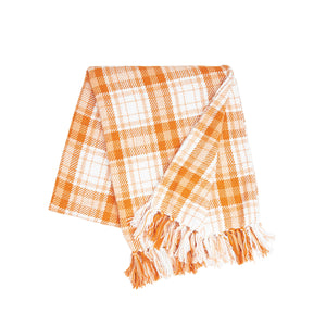 Fall/Harvest Plaid Throw