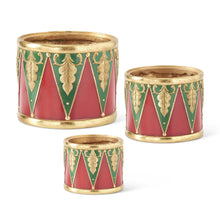 Load image into Gallery viewer, Red Green &amp; Gold Drum-55036D
