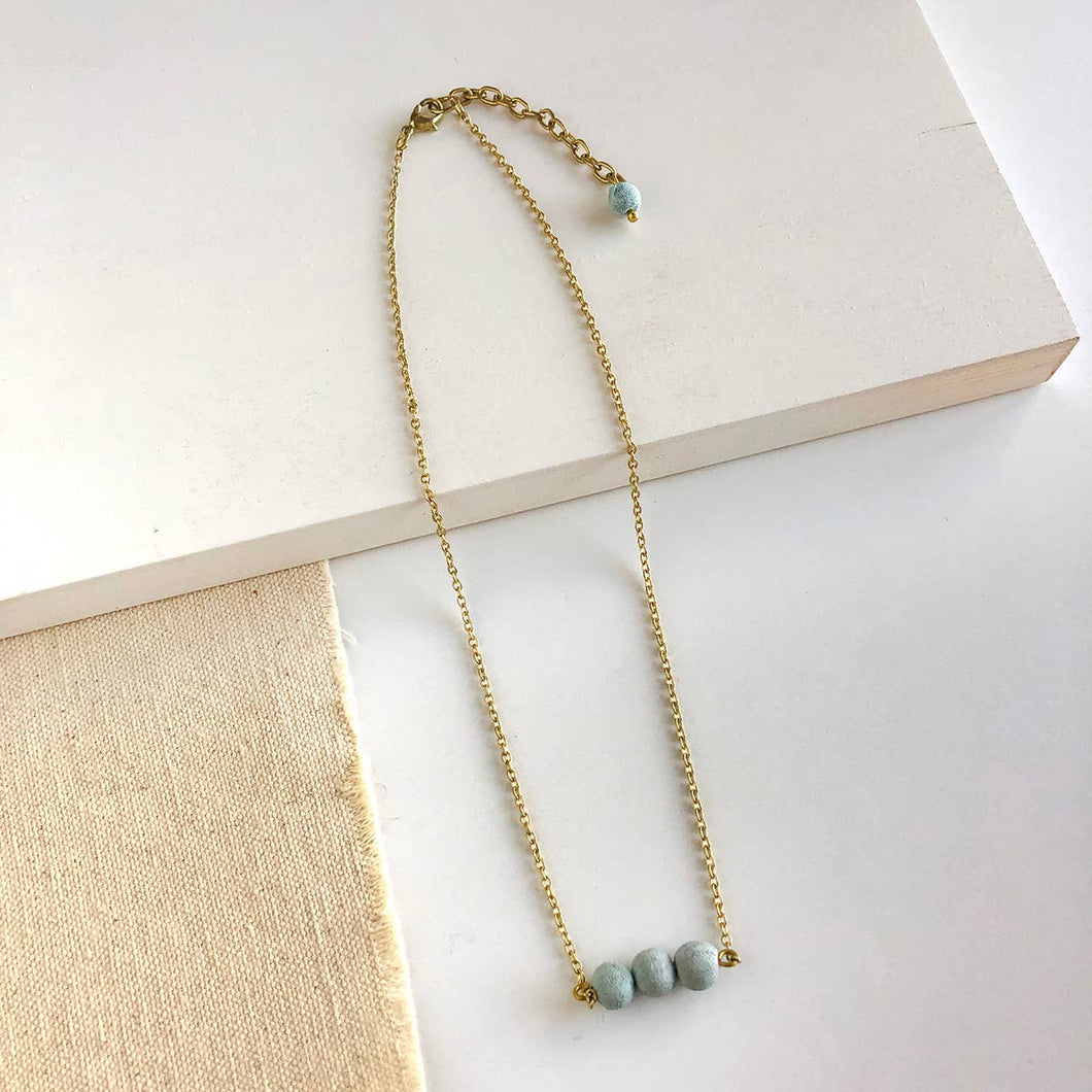 Blue Skies Pendant Necklace