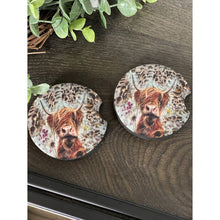 Load image into Gallery viewer, Neoprene Car Coaster Sets
