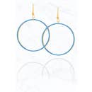 Metal round Hoop Earrings