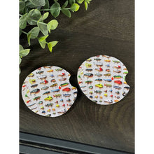 Load image into Gallery viewer, Neoprene Car Coaster Sets
