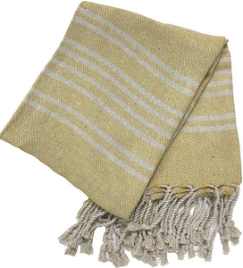 Spura Home 100% Recycled  Cotton Throw Blanket - GoldenLadderInteriors