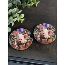 Load image into Gallery viewer, Neoprene Car Coaster Sets
