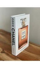 Load image into Gallery viewer, Coco Chanel Perfume Bottle - Faux Coffee Table Book
