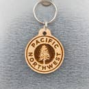 Wood Keychains - Many styles