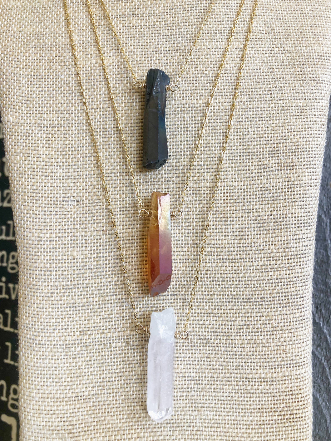 Crystal Pendant Necklace