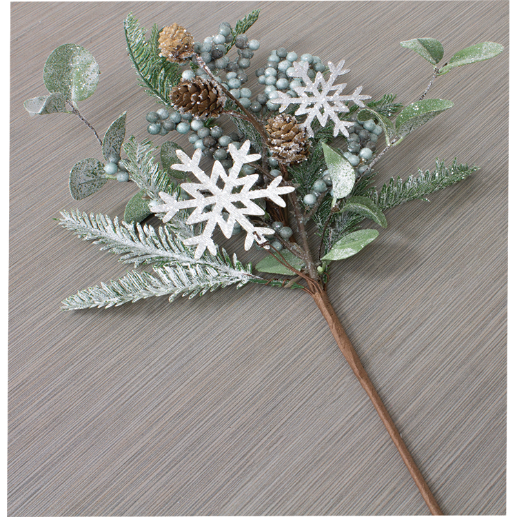 Fir Berry & Snowflake Pick