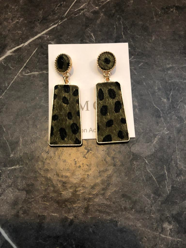 Leopard Earrings