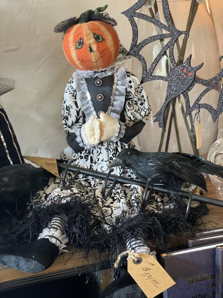 Pumpkin Girl Doll