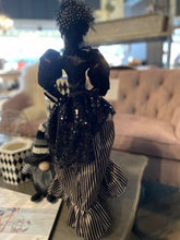 Load image into Gallery viewer, Skeleton w/black Satin Dress
