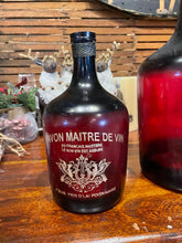Load image into Gallery viewer, Red Transparent Bottle Vases w/Script

