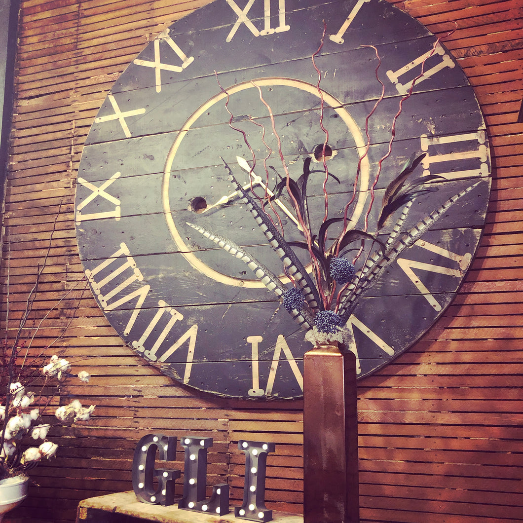 Large Clock - GoldenLadderInteriors