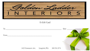 E-Gift Card - GoldenLadderInteriors