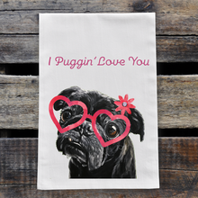 Load image into Gallery viewer, Valentine&#39;s Day Animal print Tea Towels
