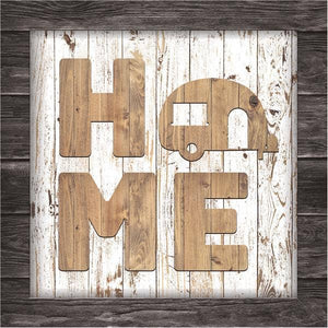 Wood Camper Home Wall decor