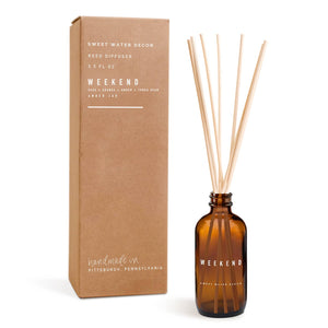 Reed Diffuser - Amber Jar - 3 Scents