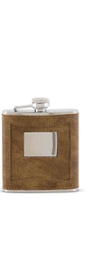 Assorted Leather Flasks (3 Styles) 16937A