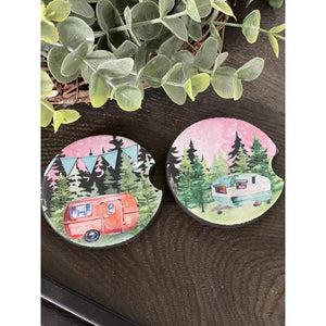 Neoprene Car Coaster Sets