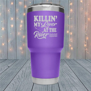 Killin' My Liver - 30 oz., 20 oz., 12oz. - Engraved Summer Tumblers