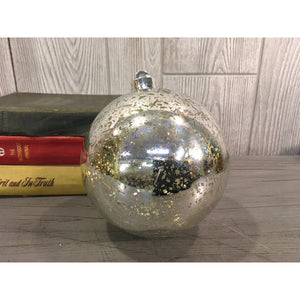 Mercury Ball Ornament - Silver