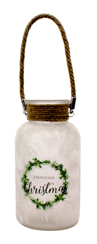 Farmhouse Christmas Jar - GoldenLadderInteriors