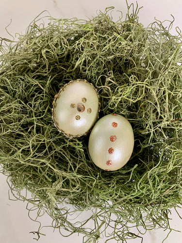 Pearl Green Eggs - GoldenLadderInteriors